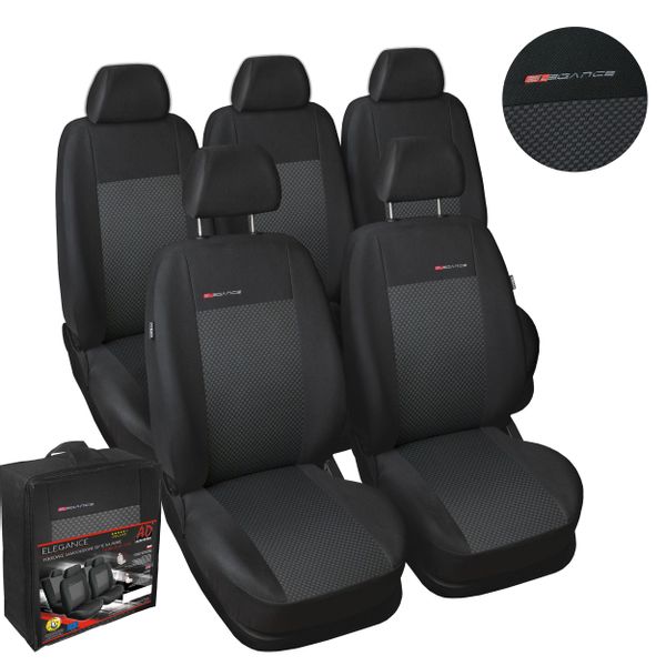 Pokrowce MIAROWE do Ford GALAXY Seat Alhambra VW SHARAN 5osób 1995-2006r P3 zdjęcie 1