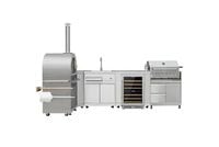 kuchnia ogrodowa z grillem kapitan piecem do pizzy