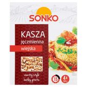 Sonko Kasza jęczmienna wiejska 400 g (4 x 100 g)