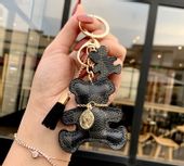 Brelok do kluczy Torebki zawieszka miś misio B129_Czarny