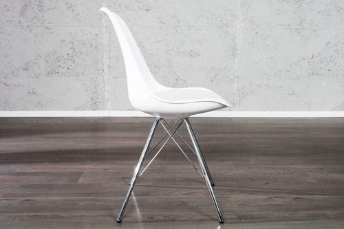 Krzesło HUGO białe na Arena.pl