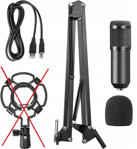 Mars Gaming MMICPRO, Mikrofon USB do Komputera ze Statywem IDEALNY PREZENT na Arena.pl