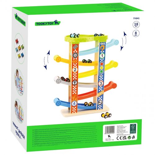 DLA DZIECI KOLOROWA  ZJEŻDŻALNIA TOR DLA SAMOCHODÓW na Arena.pl