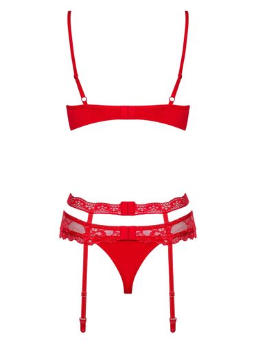 heartina komplet czerwony s/m obsessive na Arena.pl