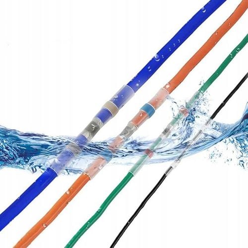 SZYBKOZŁĄCZKA KONEKTOR KABLI Z CYNĄ ZESTAW 100SZT + KOSZULKI na Arena.pl