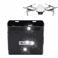 DWUKIERUNKOWA ŁADOWARKA AKUMULATORA DO DRONA DJI MINI 2 CZARNY