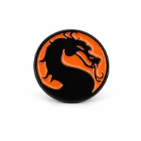The Dragon | 2 cm | Metal Enamel | Gaming Pin | Mortal Kombat