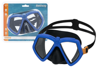 ND24_21408 Maska Okulary Do Plywania Niebieskie B