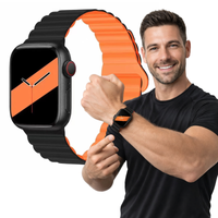 Pasek magnetyczny do Apple Watch 42mm 44mm 45mm 49mm bransoleta opaska