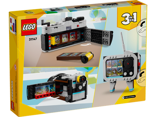 LEGO Creator 3w1 Aparat w stylu retro Kamera Telewizor 31147 na Arena.pl