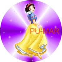 Opłatek na tort Księżniczka Śnieżka Aurora Zosia Bella Kopciuszek