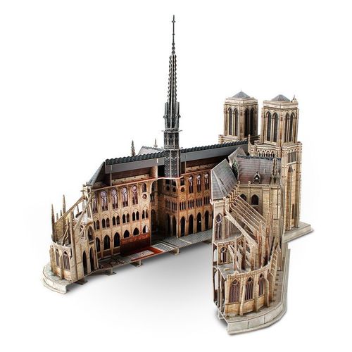 Puzzle 3D Katedra Notre Dame 293 elementy na Arena.pl