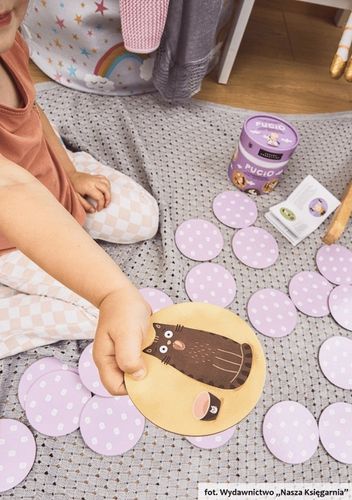 Pucio. Logopedyczne memo języczkowe Nasza Księgarnia - gry na Arena.pl