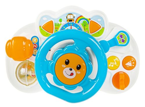 INTERAKTYWNA KIEROWNICA EDUKACYJNA DLA DZIECI KLAKSON DŹWIĘKI ŚWIATŁA na Arena.pl