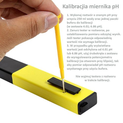 Miernik pH 0-14 tester ATC bufory phmetr wody FV na Arena.pl