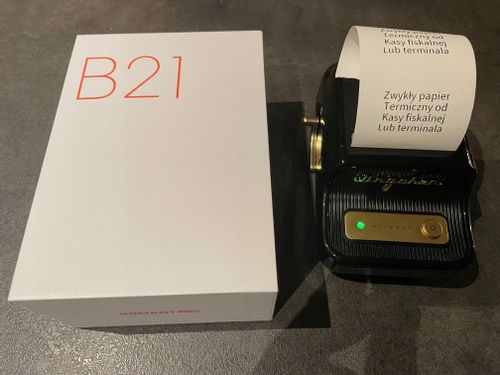 NIIMBOT B21 Drukarka Termiczna NAKLEJKI Bluetooth na Arena.pl