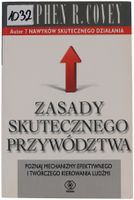 Książka Stephen R. Covey Zasady Skutecznego Przywództwa 2008