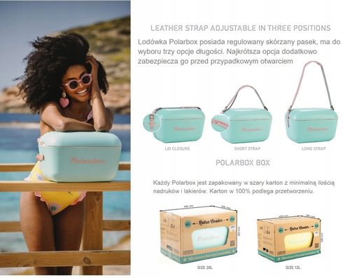 Przenośna lodówka Polarbox 12L MORSKI na Arena.pl