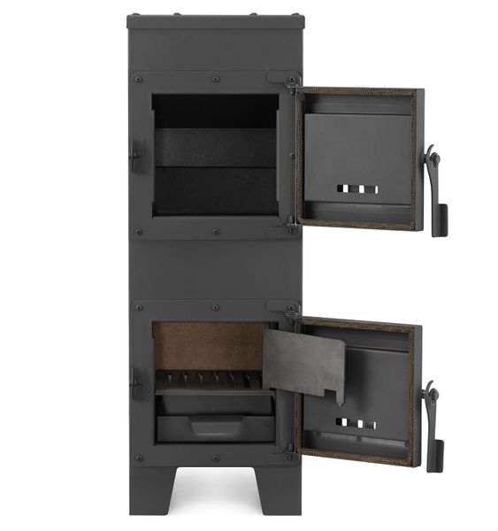 Piec kominek szamotowy stalowy koza EKON EKOPROJEKT 8kW zdjęcie 3