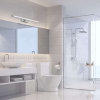 Kinkiet LAMPA ścienna SPLASH ML5614 Milagro łazienkowa OPRAWA metalowa LED 12W 4000K galeryjka IP44 chrom