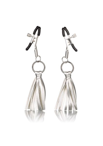 Playful Tassels Nipple Clamps Silver zdjęcie 1