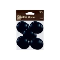 MAGNESY 40MM 10 SZT CZARNE GRAND