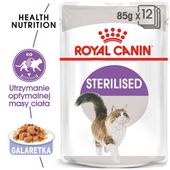 Royal Canin Sterilised W Galaretce Karma Mokra Dla Kotów Dorosłych,