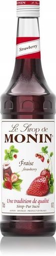 Syrop smakowy MONIN STRAWBERRY - truskawkowy 700ml na Arena.pl