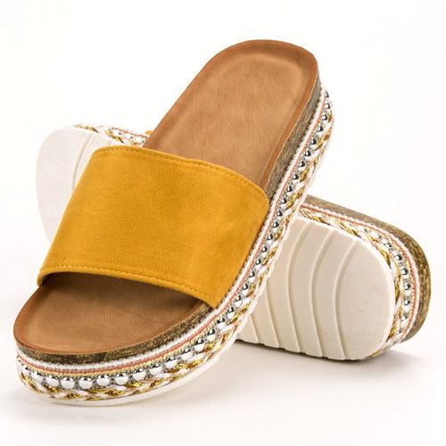 Klapki Na Platformie r.36 na Arena.pl