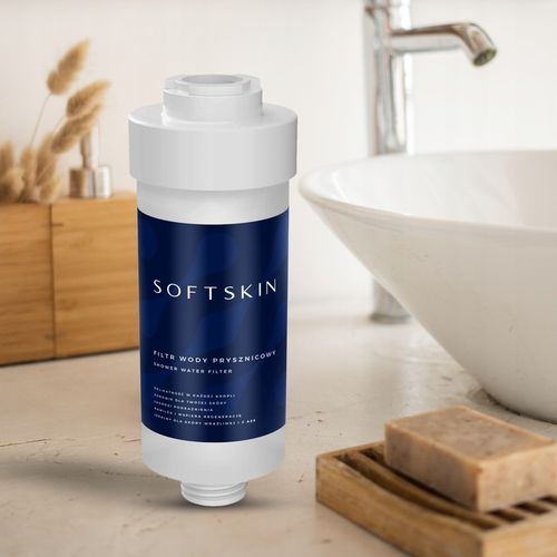 SOFTSKIN Filtr Wody Prysznicowy pod Prysznic WodaRO Filtracja KDF BPA FREE na Arena.pl