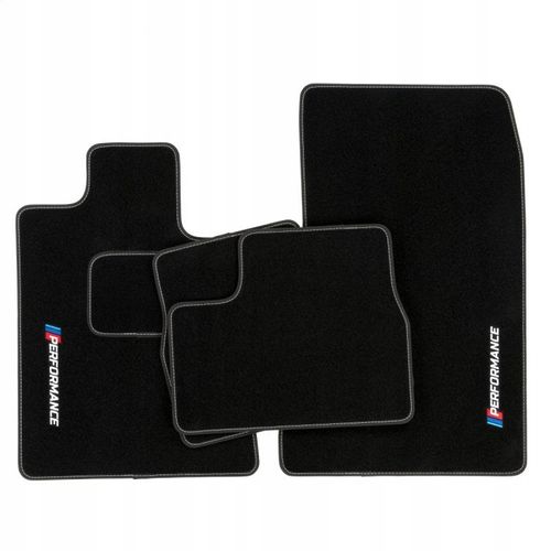 Dywaniki welurowe LOGO M BMW 3 E30 1982-1994 na Arena.pl