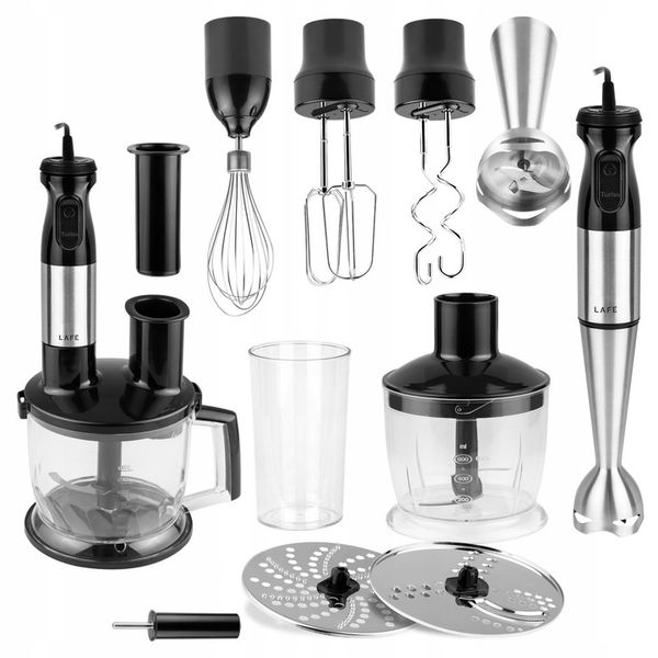 MOCNY BLENDER RĘCZNY WIELOFUNKCYJNY MIKSER 2 TARCZE MALAKSER TURBO zdjęcie 1