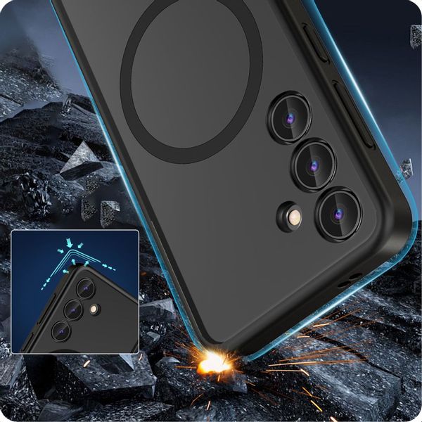 TECH-PROTECT MAGMAT MAGSAFE GALAXY S24 MATTE BLACK zdjęcie 4