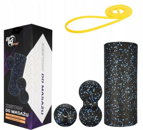ZESTAW ROLLERÓW DO MASAŻU EPP 3W1 GRATIS GUMA OPOROWA POWER BAND OPÓR 2-7kg na Arena.pl