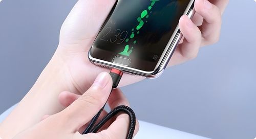 BASEUS MOCNY KABEL USB-C SZYBKIE ŁADOWANIE TYP-C TYPE-C PD 60W QC 3.0 1M na Arena.pl