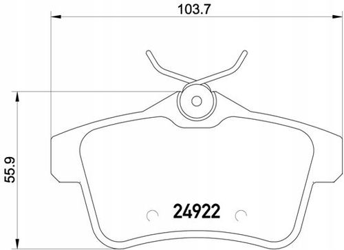 TARCZA HAM PRZOD 283X26 V BREMBO na Arena.pl