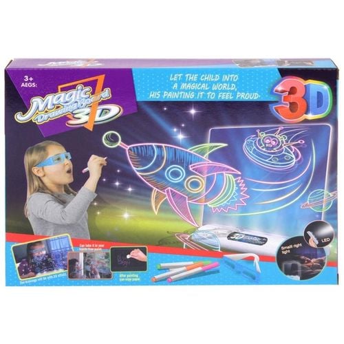 Magiczna Tablica LED 3D do Rysowania Kosmos na Arena.pl