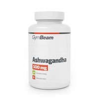 ASHWAGANDHA ŻEŃ-SZEŃ INDYJSKI EKSTRAKT STRES ADAPTOGEN - GymBeam 180 kaps
