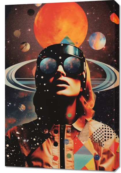 Obraz 60x90cm Kosmiczne Wizje zdjęcie 1