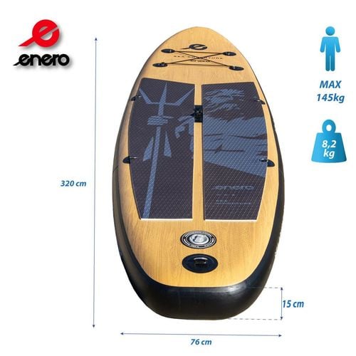 Deska SUP NRO Allround Neptun Wooden 10.6 (320x76x15cm) 473 10’6'' na Arena.pl