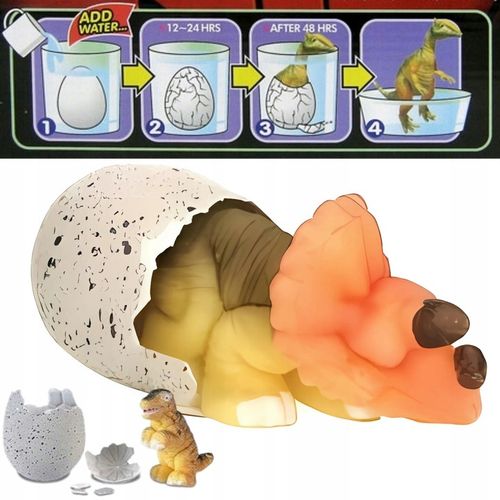 5x JAJO jajko dinozaura wykluwający rosnący DINOZAUR DUŻE NA PREZENT na Arena.pl