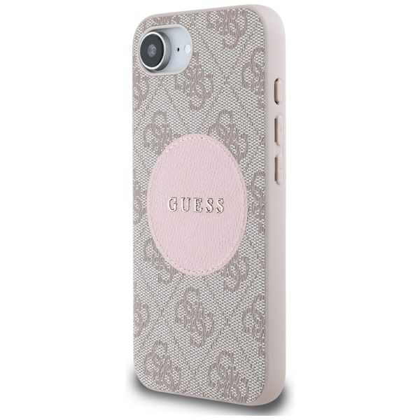 Etui Guess do iPhone 16e, Różowy, MagSafe zdjęcie 2