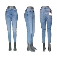 Damskie jeansy Tommy Jeans Sylvia rurki wysoki stan DW0DW10291 - W33/L30