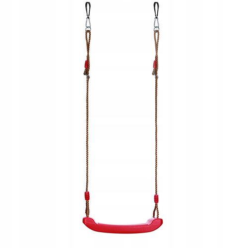 Huśtawka dziecięca czerwona na Arena.pl