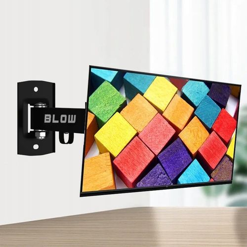 MOCNY UCHWYT ŚCIENNY OBROTOWY WIESZAK DO TV MONITORA 10-32" CALE VESA na Arena.pl