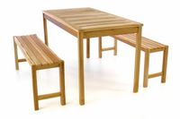 DIVERO zestaw stołowy i ogrodowy - tek nieimpregnowany - 135