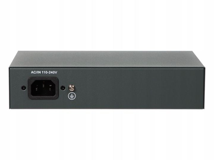 SWITCH POE DO KAMER 4xPOE 100Mbps 2xUpLINK 75W BLOW Extend mode zdjęcie 5