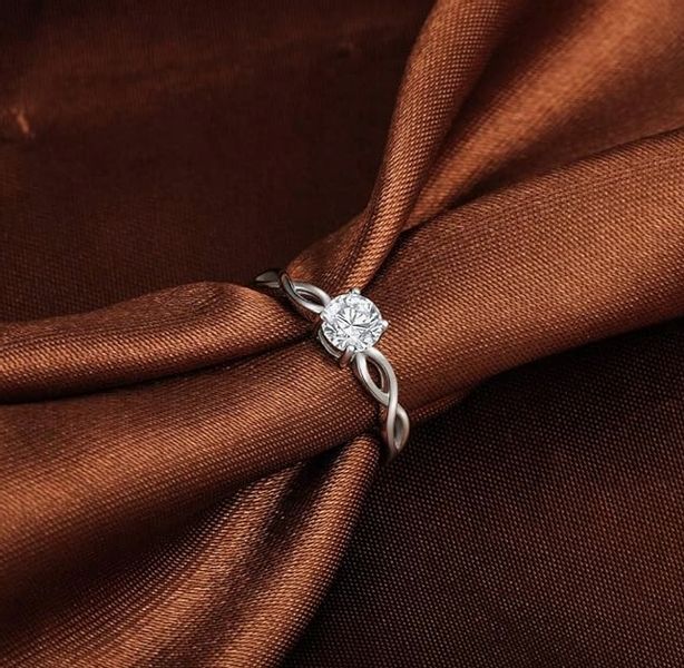 PIERŚCIONEK SREBRNY REGULOWANY NIESKOŃCZONOŚĆ SREBRO 925 zdjęcie 13