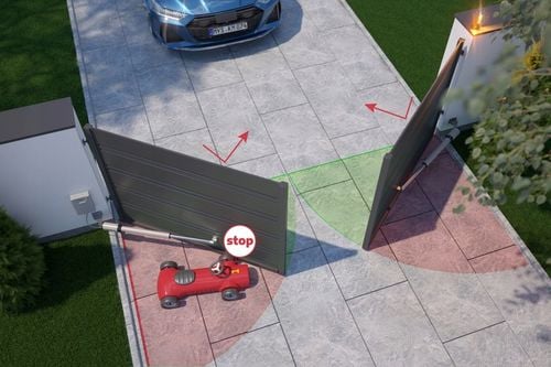 Zestaw do bramy skrzydłowej FORCE SW300LS WYŁĄCZNIKI MAGNETYCZNE 2x3m na Arena.pl