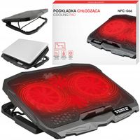 STABILNA Podstawka Podkładka Chłodząca pod Laptopa 12-17" LED 4 Wentylatory